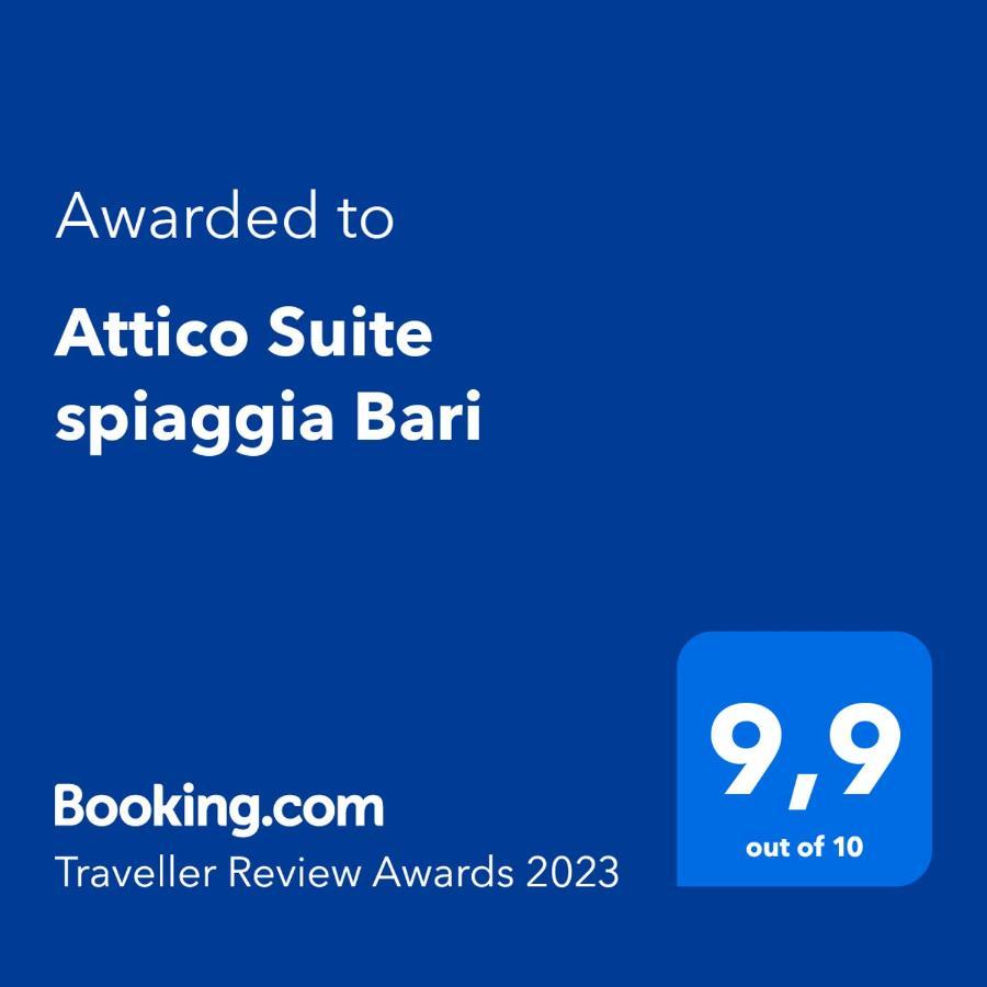 Attico Suite Spiaggia Bari Exteriör bild
